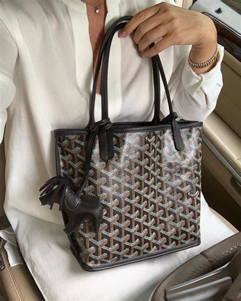 goyard small|goyard small tote price.